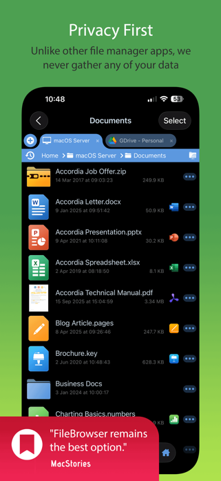 FileBrowser Professional Screenshot 2 of 10