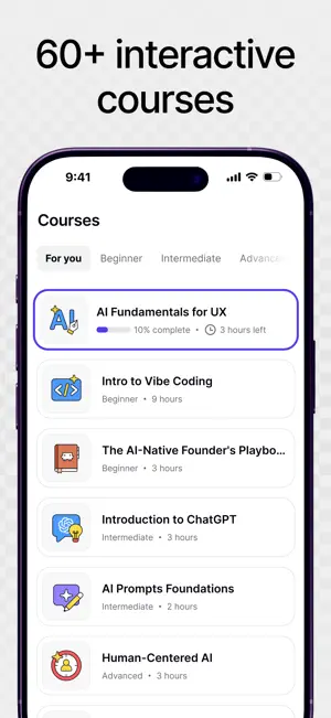 Uxcel: Learn AI Skills screenshot 2