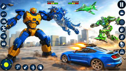 Robot Rope Hero Shooting Games iPhone screenshot