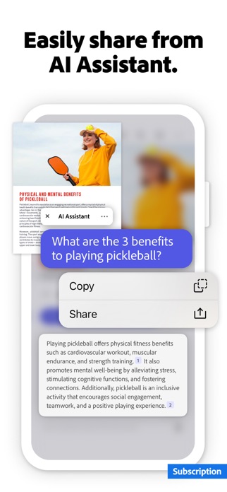 Acrobat Reader: PDF Editor Screenshot 5 of 10