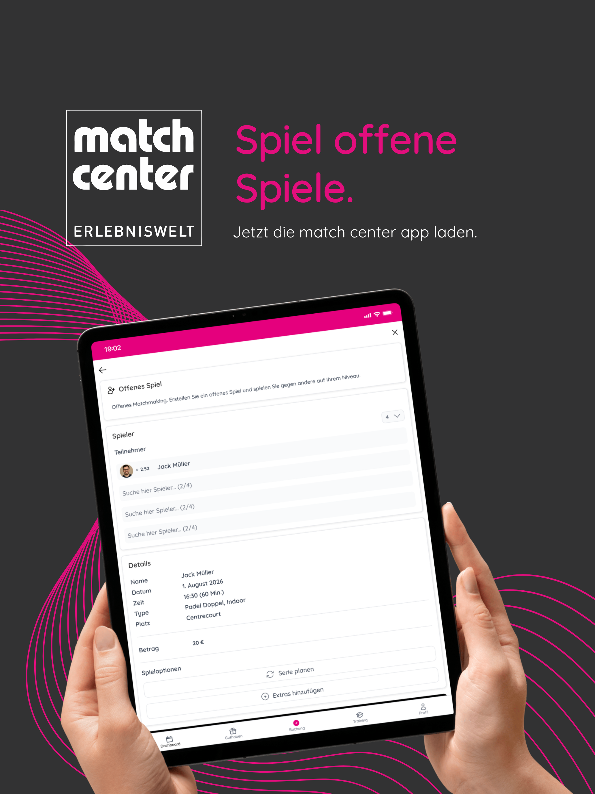 match center Erlebniswelt screenshot 8