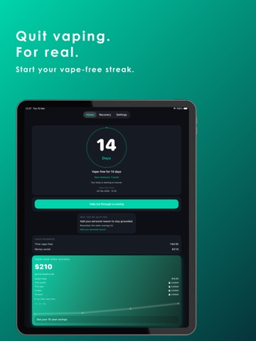 VapeFree – Quit Vaping Tracker