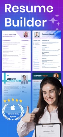 Resume Builder ~ CV Maker Screenshot 1 of 6