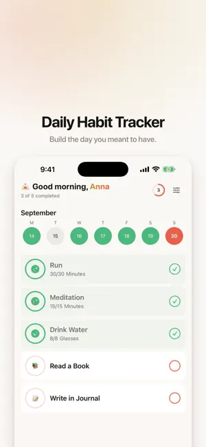 Zenith: Habit Tracker & Goals screenshot 1