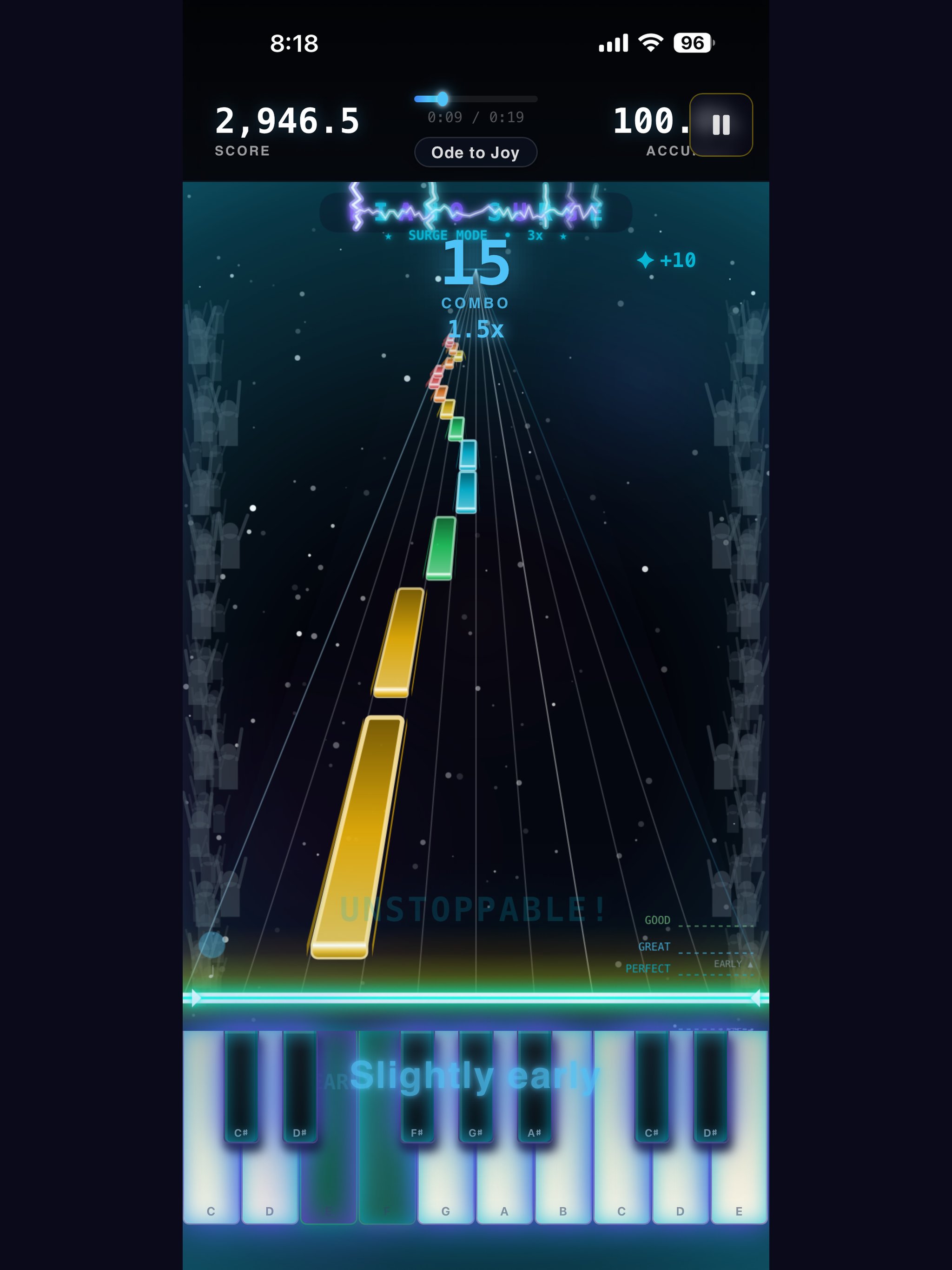 Piano Surge