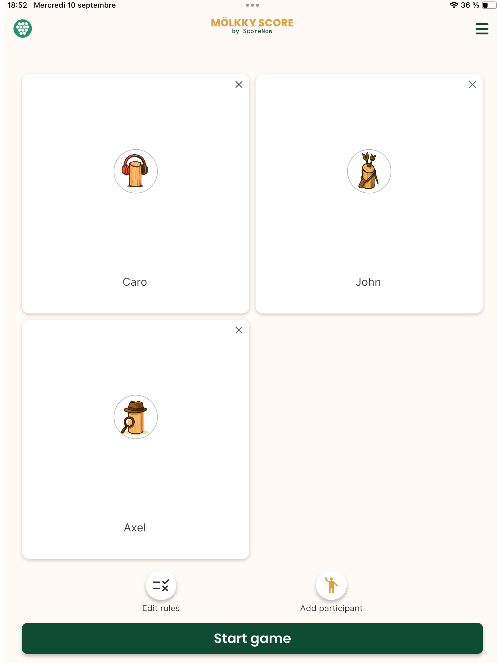 Mölkky Score Tracker & Scorer screenshot 9