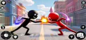 Stickman Fight Street Gangster screenshot #2 for iPhone