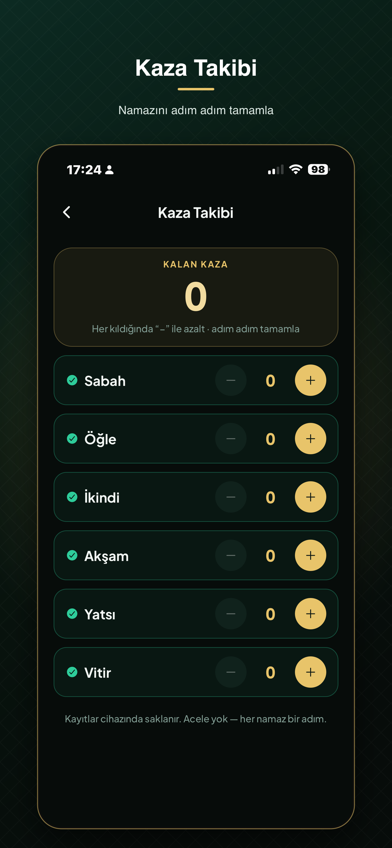 Ezan Vakti: Namaz & Kıble screenshot 10
