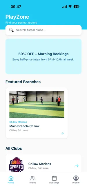 PlayZone Booking screenshot 2