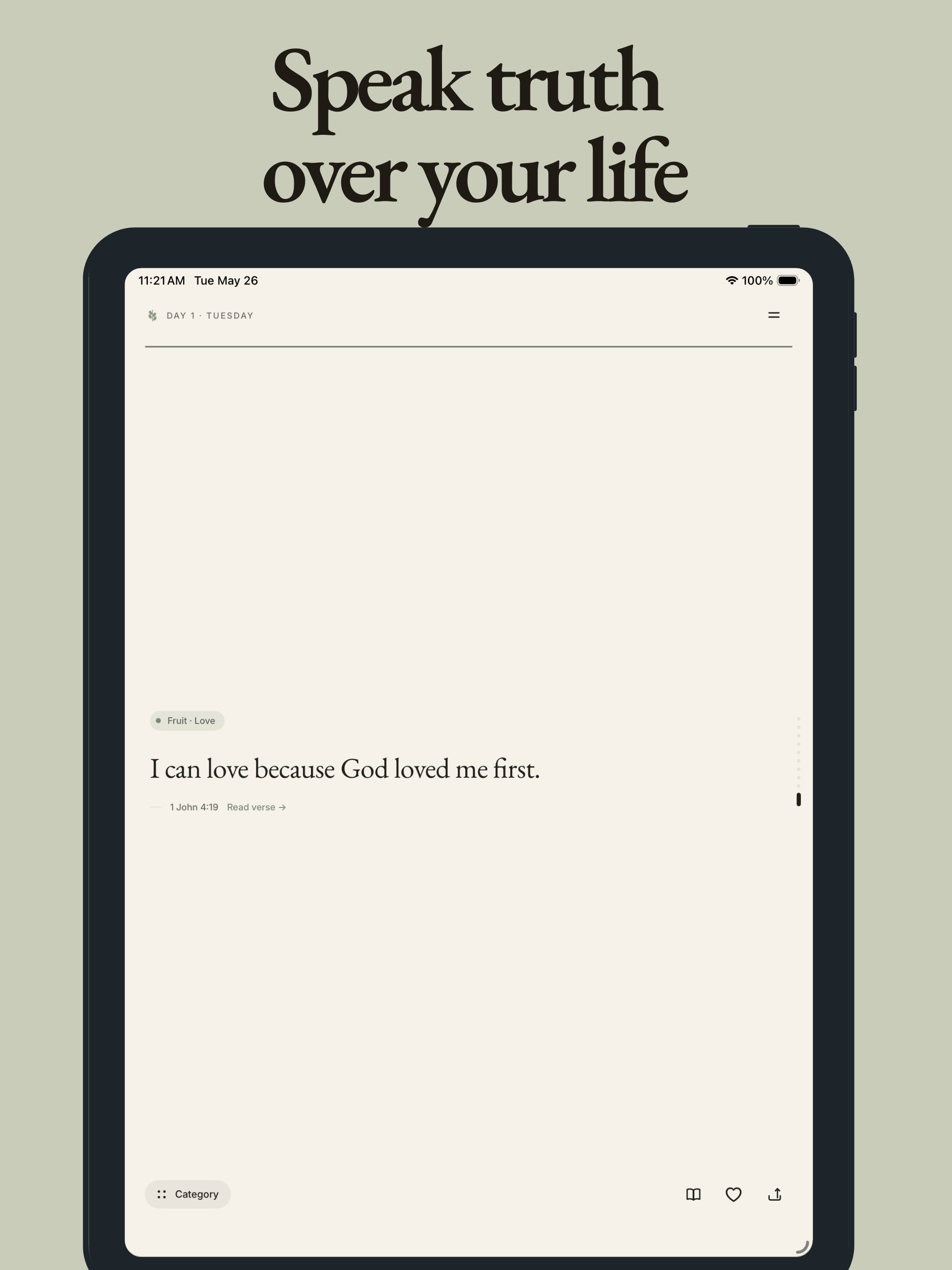 Daily Bible Truth Affirmations