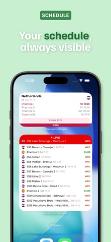 Motorsports Widgets Screenshot 5 of 10