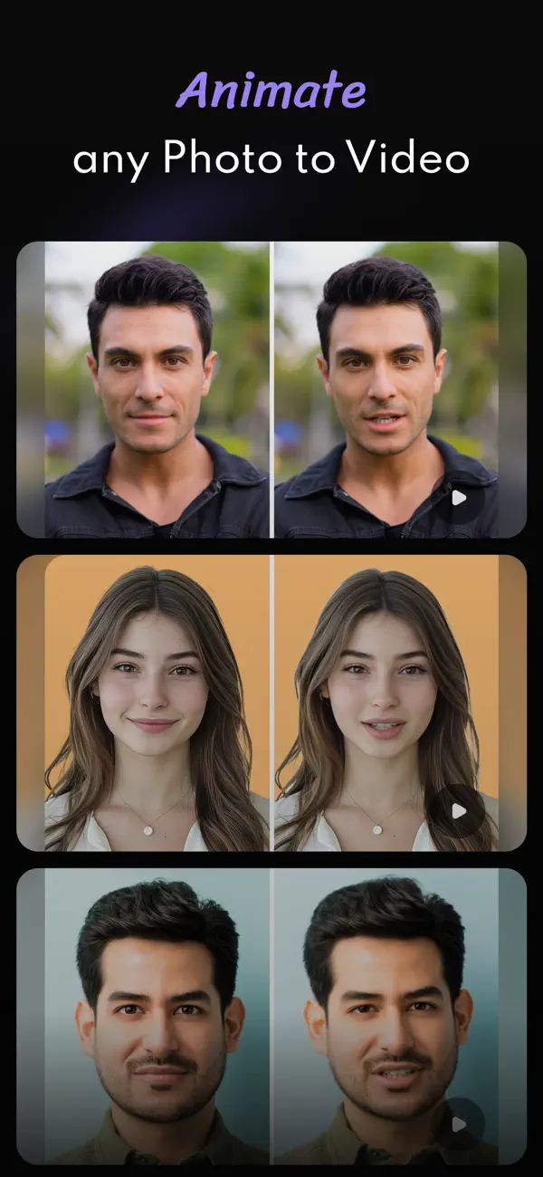 Screenshot #2 pour AI Photo Talks - AI Talk Video