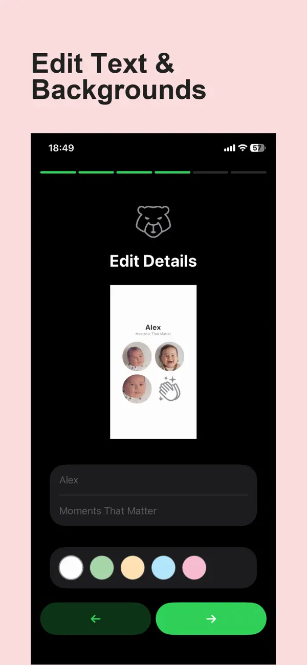 Screenshot #3 pour MORPH - Face Morph Video Maker