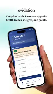 evidation - reward health iphone screenshot 1