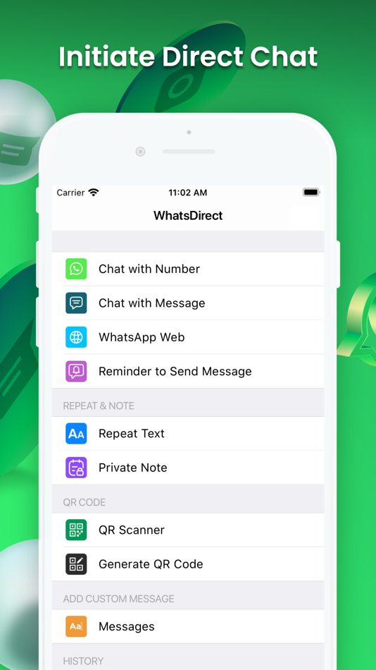 #1. Direct Chat on WA: WhatsDirect (iOS) 由: Kavita Gabani
