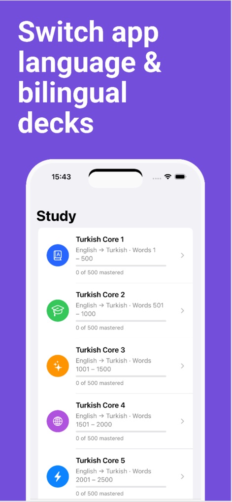 3000 Words Learn English Daily - App de Referencia | MWM