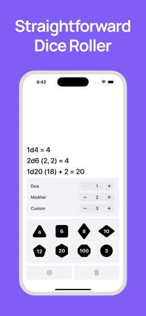 Crit Happens: Dice Roller screenshot 1