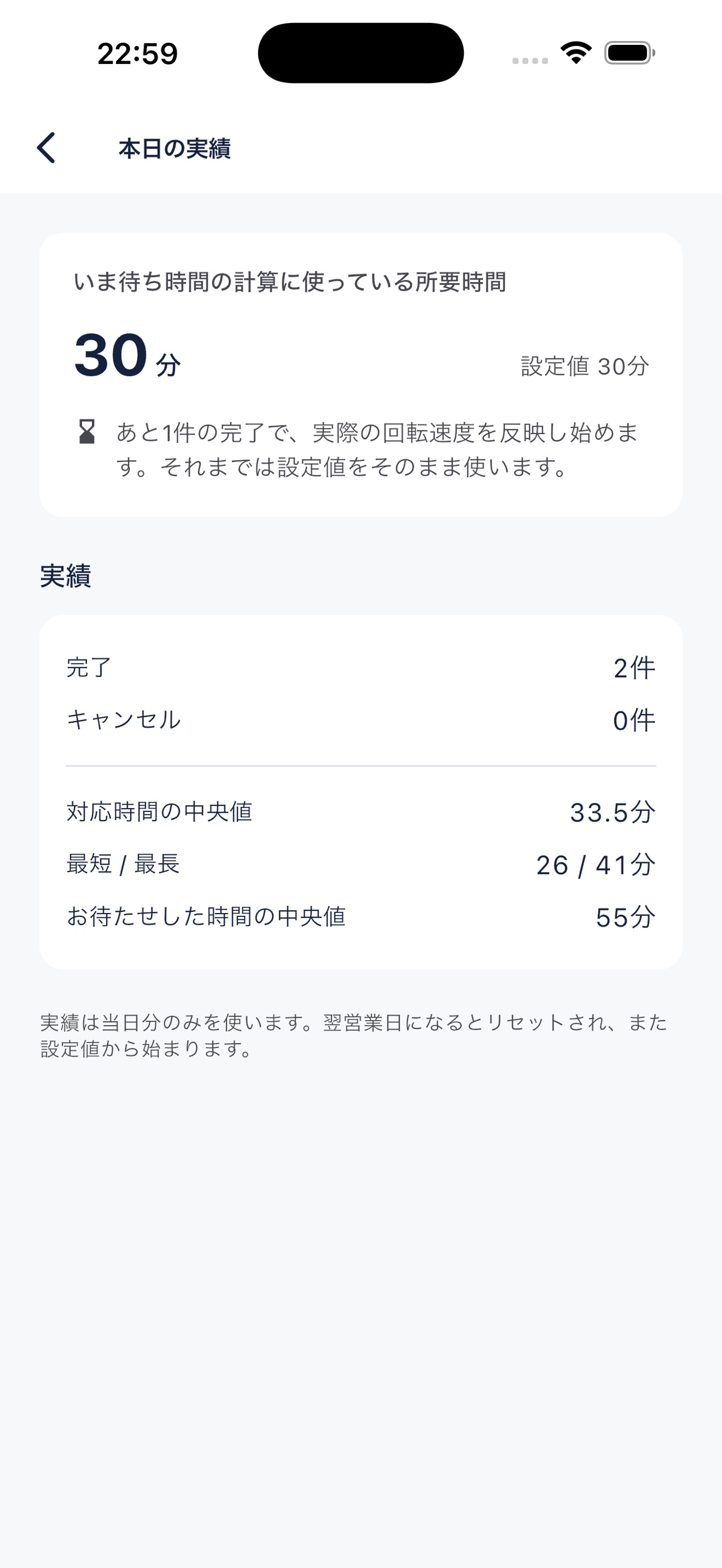 Screenshot 3 of MatsuZo 待ち時間案内