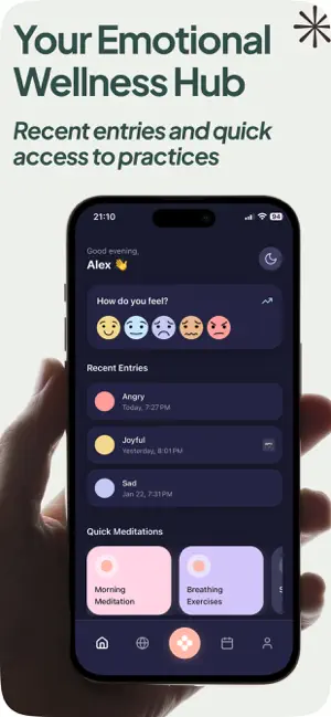 Mood Tracker: MoodVibe screenshot 2