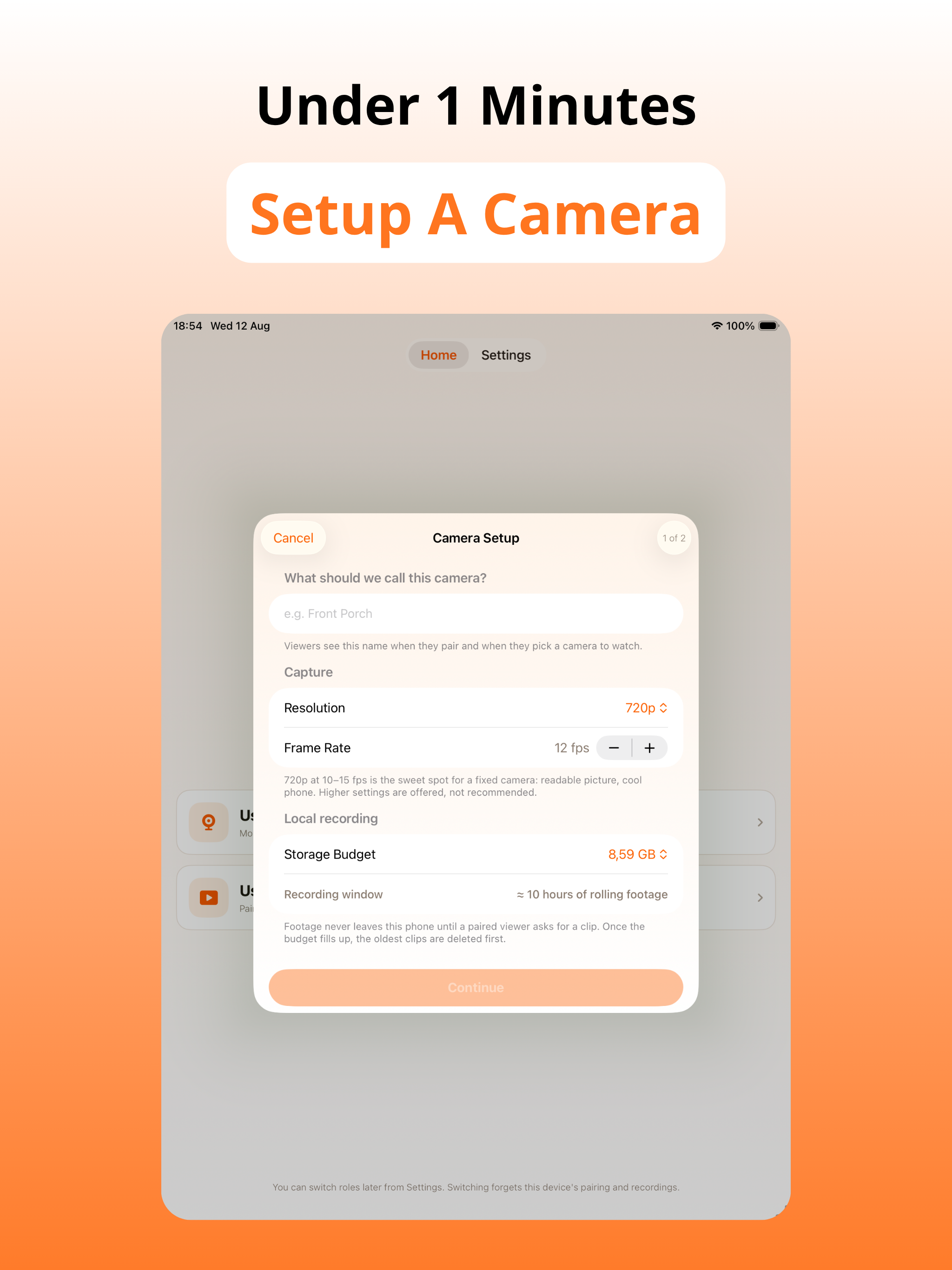 Alfred Eyes: Camera Security screenshot 6