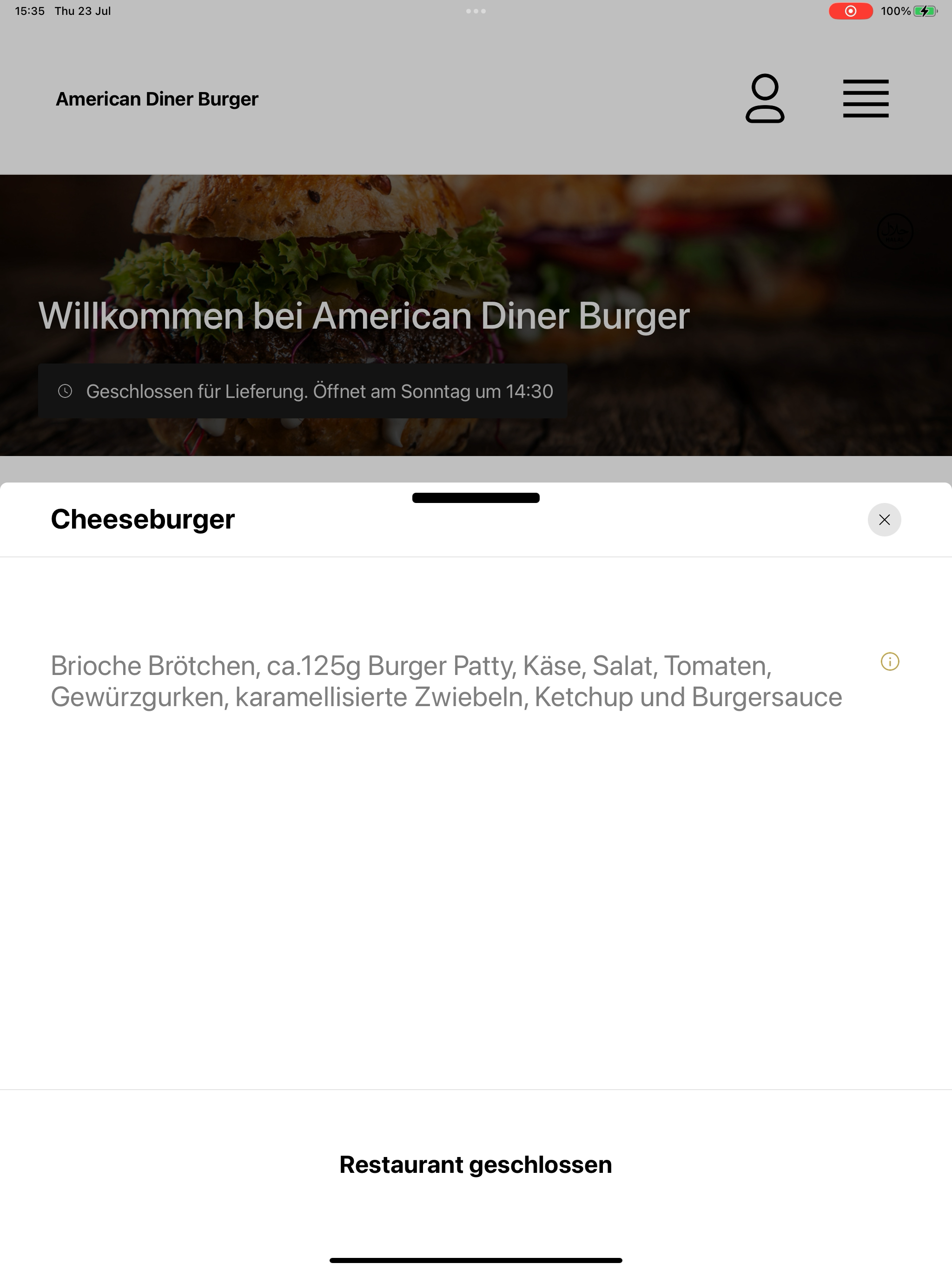 American Diner Burger screenshot 16