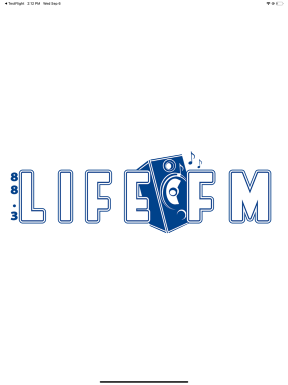 88.3 Life FM iPad screenshot 1 - Music app