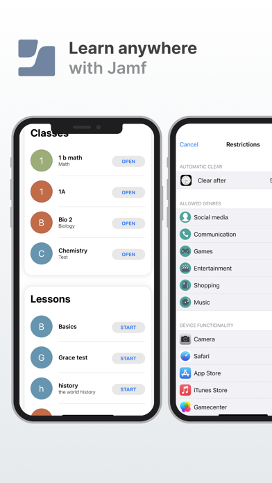 Screenshot #2 pour Jamf Teacher