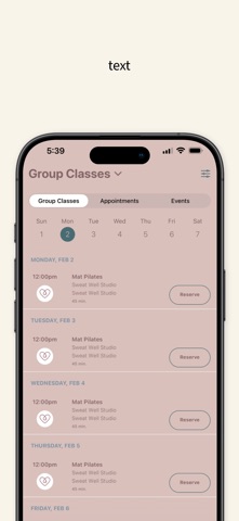 Sweat Well Studio screenshot