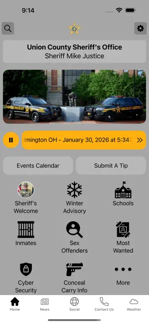 Union County Sheriff’s Office screenshot 1