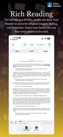 Read Rocket: Speed Reading screenshot
