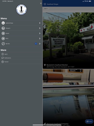 Long Island Seafood Trail iPad screenshot
