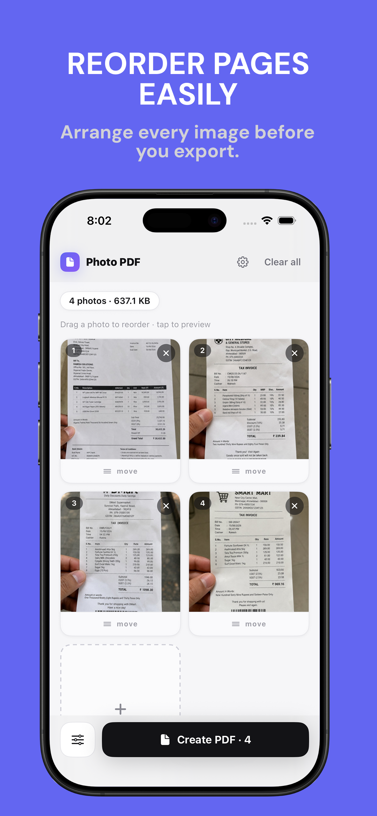 PhotoPDF: Image to PDF screenshot 4