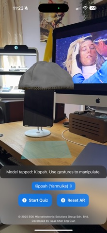 EGK Jewish AR screenshot