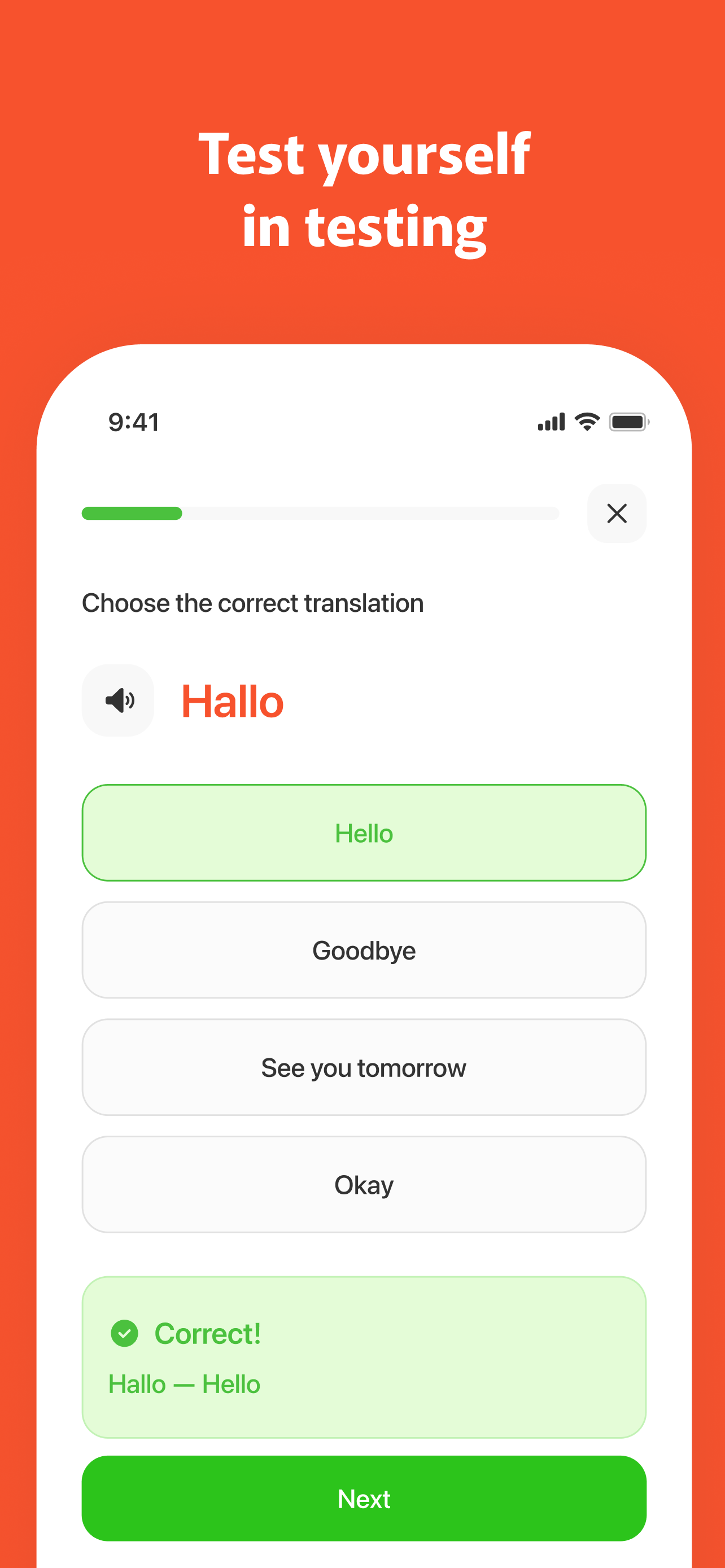 Learn German Words Goospeak screenshot 4