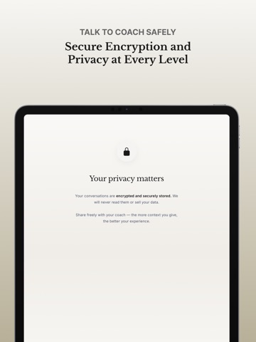 Better Coach: AI Life Coach iPad screenshot
