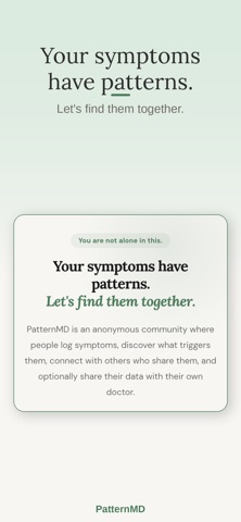 PatternMD iPhone screenshot