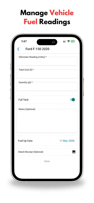 FuelEx - Gas & Mileage Tracker screenshot 3