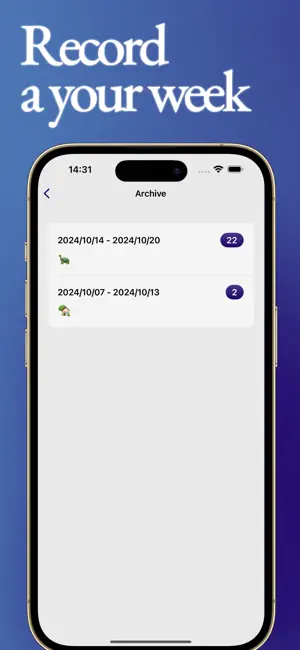 week - weekly diary screenshot 3