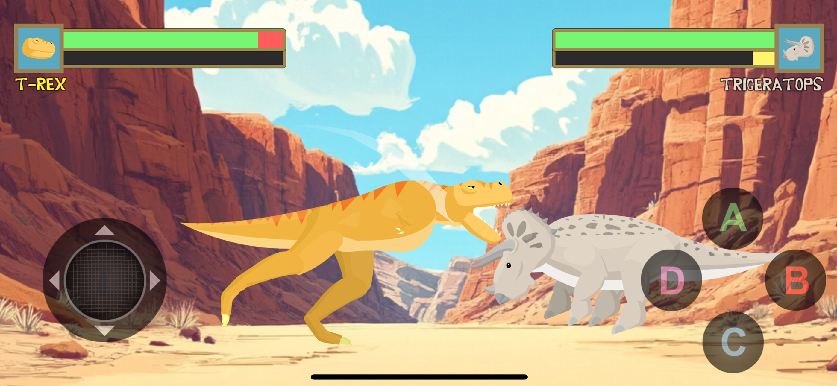 T-Rex Fights All Dinosaurs