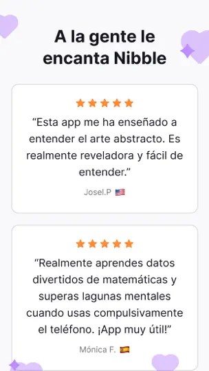 Captura de pantalla de Nibble: Tu Bocado De Saber en iPhone 3