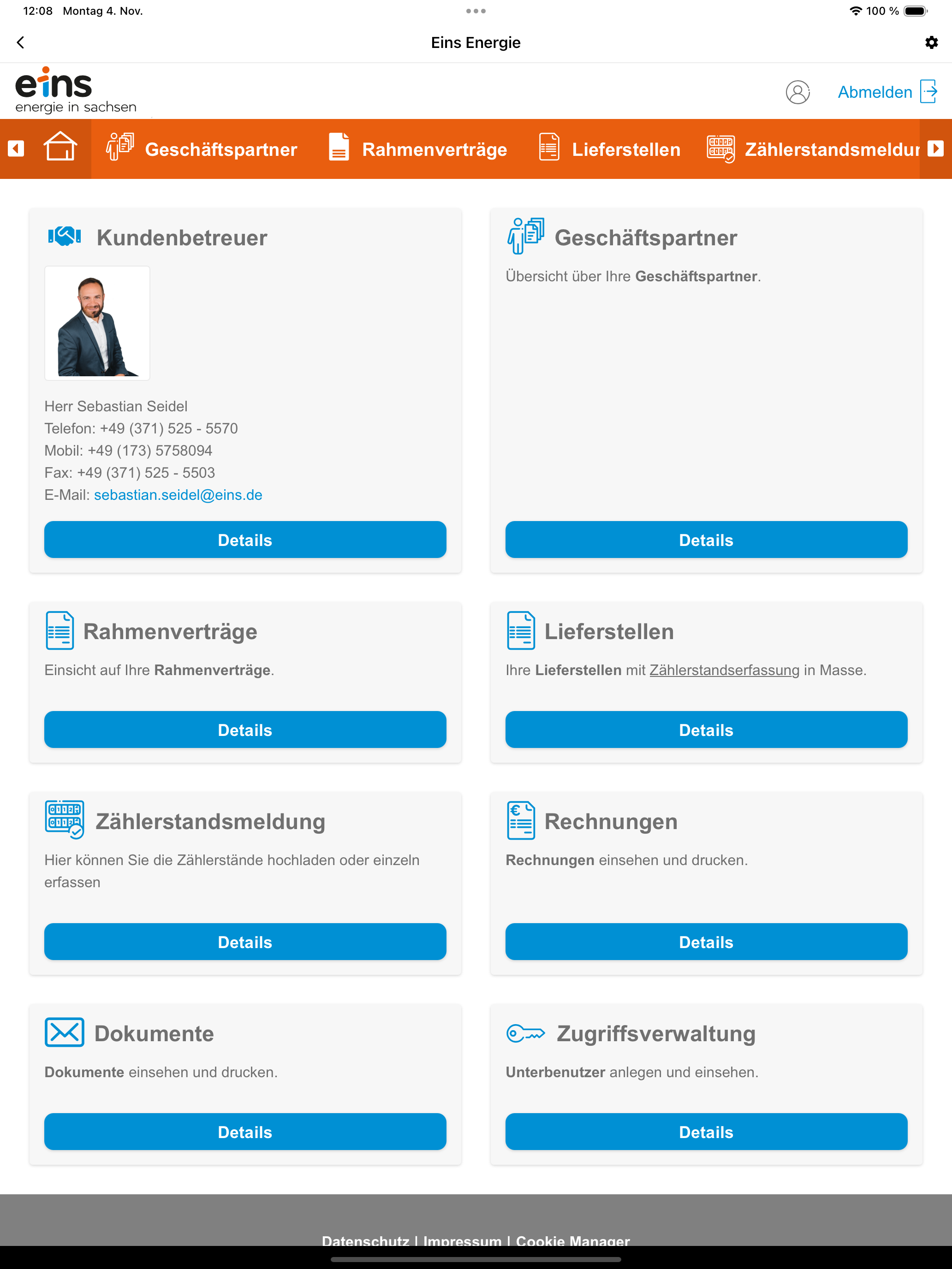 eins | Energie für mich screenshot 6