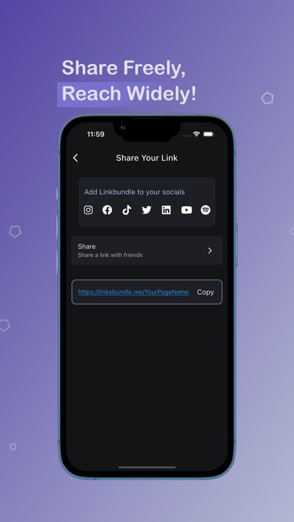 Bio link tree - link in bio screenshot-3