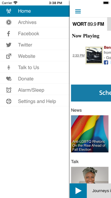 WORT FM Screenshot