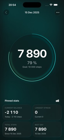 StepDebt – Step Tracker Screenshot 1 of 1