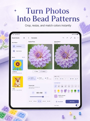 Bead Pattern Studio iPad screenshot