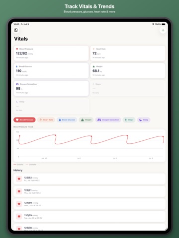 AfyaScript iPad screenshot
