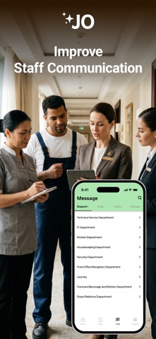 JobOrder Hotel Task Manager screenshot