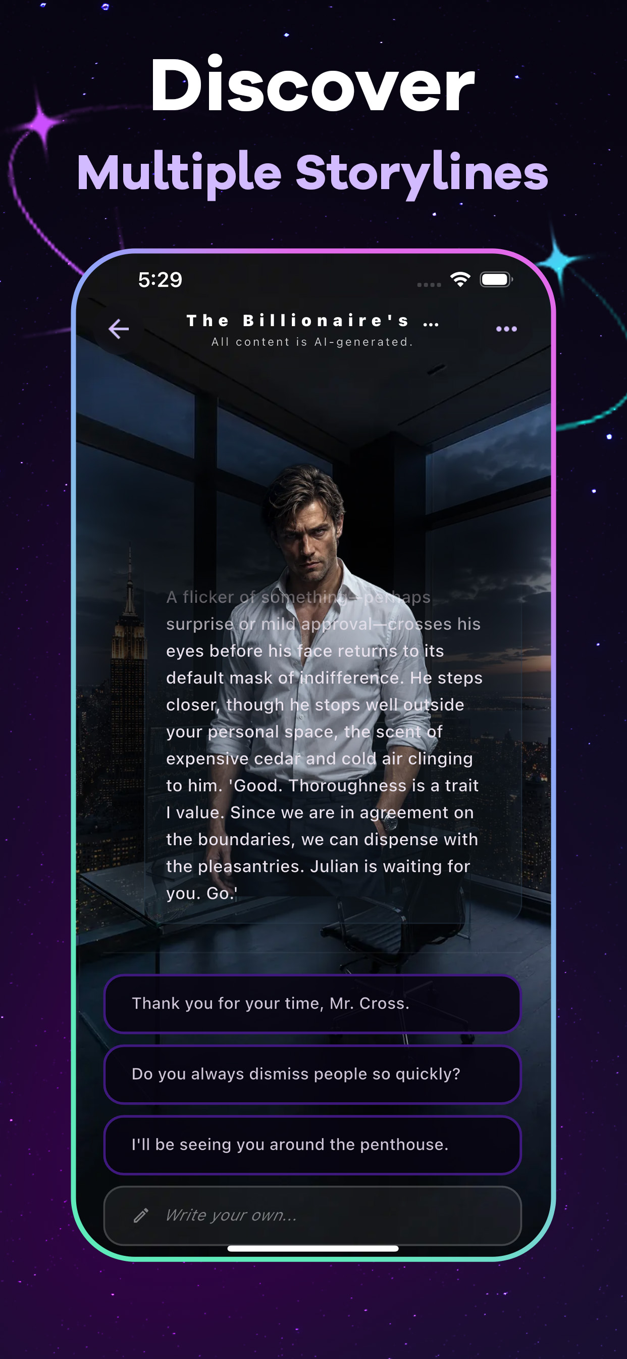 LucidLoom: Immersive Stories screenshot 3
