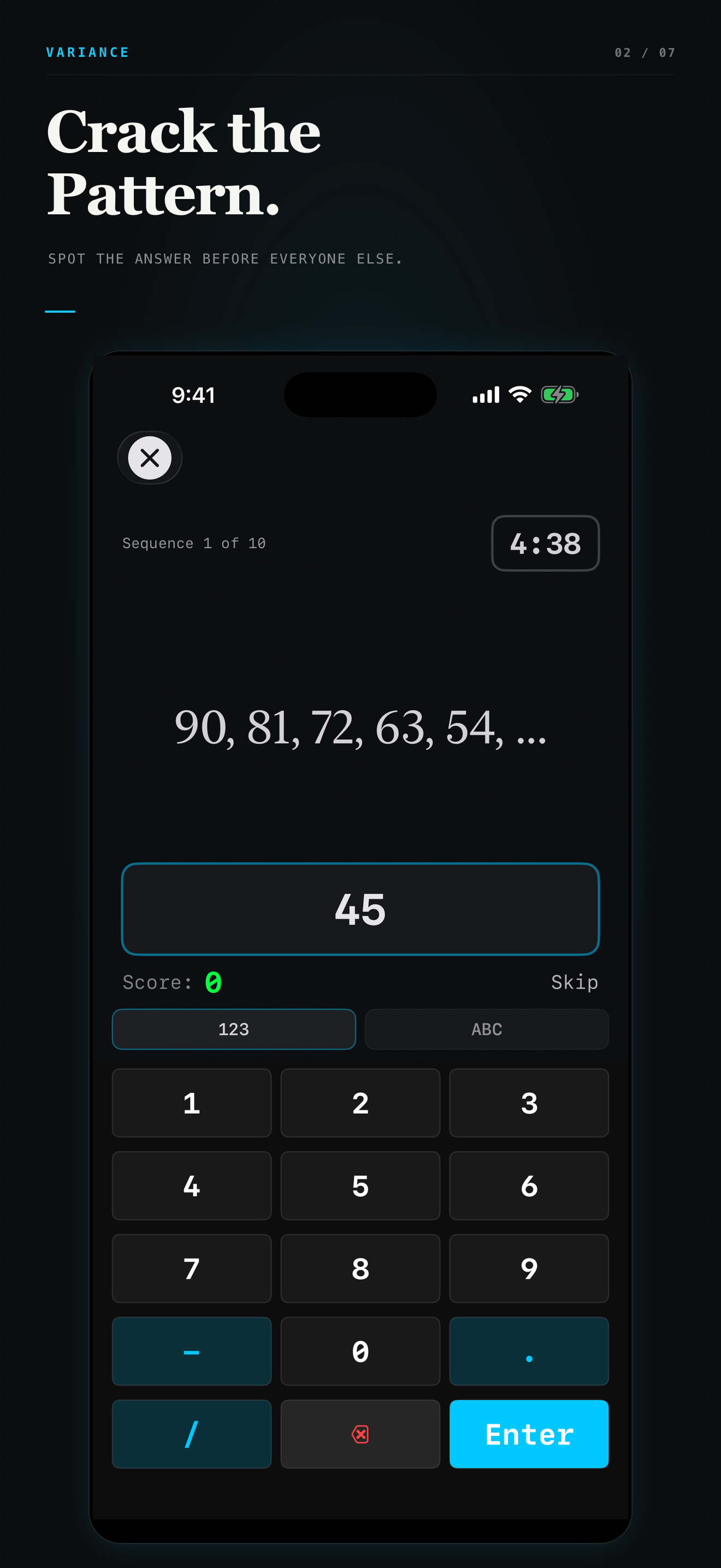 Variance: The Quant Prep App screenshot 3