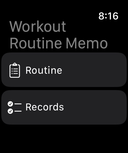 Apple Watch screenshot
